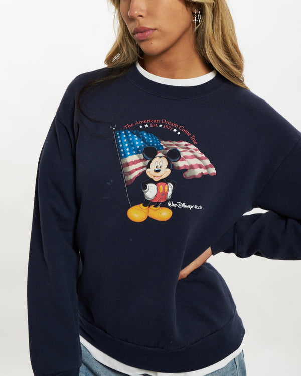 Vintage Walt Disney World Mickey Mouse Sweatshirt  <br>XS