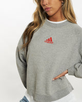 Vintage Adidas Sweatshirt <br>XS , The Real Deal , newtown, sydney, australia, thrift store, opshop, preloved, secondhand, sustainable, retro, antique, 70s, 80s, 90s, 2000s, 00s, fashion, clothing, streetwear, trendy, garment, style, boutique, store, shop, archive, sale, cheap, best, top