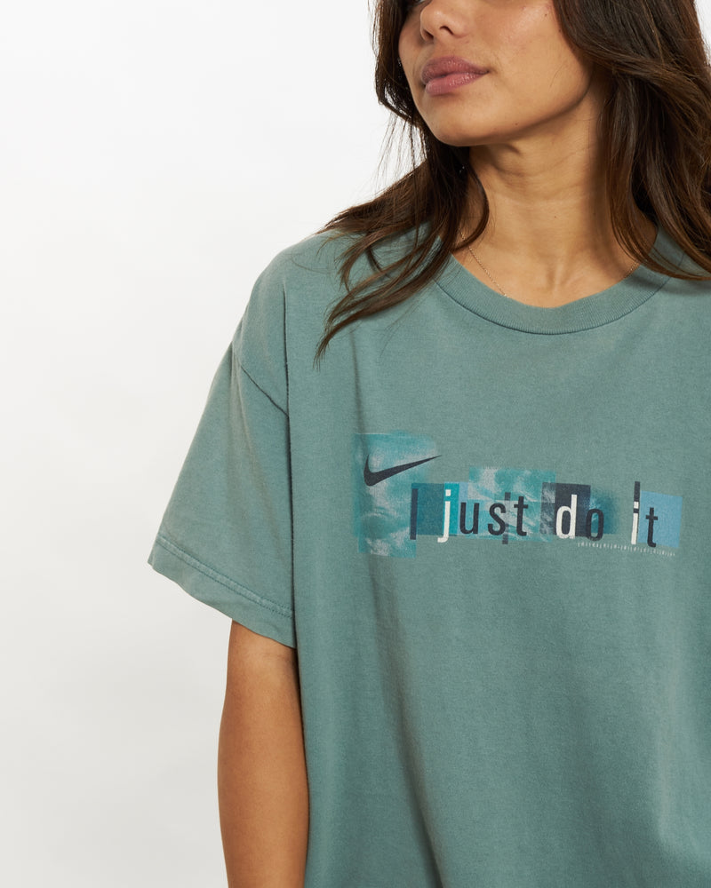 Vintage 90s Nike Just Do It Tee <br>XS , The Real Deal , newtown, sydney, australia, thrift store, opshop, preloved, secondhand, sustainable, retro, antique, 70s, 80s, 90s, 2000s, 00s, fashion, clothing, streetwear, trendy, garment, style, boutique, store, shop, archive, sale, cheap, best, top