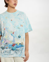 90s Wildlife Coral Reef Tee  <br>L