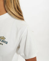 Vintage 90s Corona Tee <br>XS , The Real Deal , newtown, sydney, australia, thrift store, opshop, preloved, secondhand, sustainable, retro, antique, 70s, 80s, 90s, 2000s, 00s, fashion, clothing, streetwear, trendy, garment, style, boutique, store, shop, archive, sale, cheap, best, top