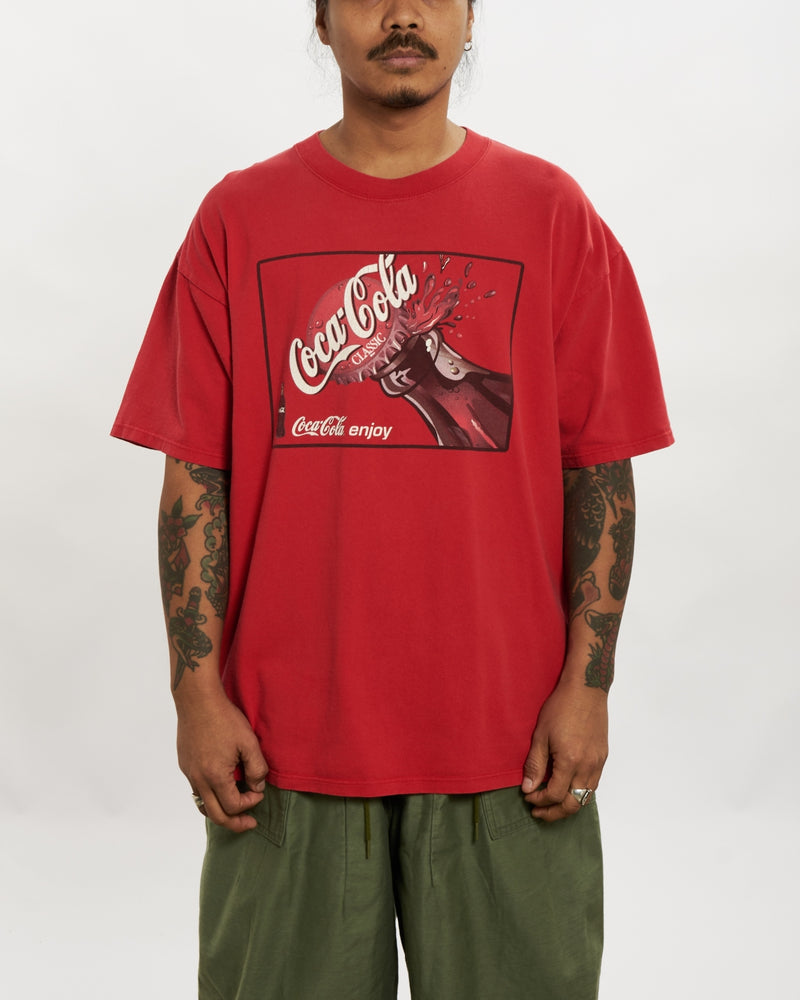 Vintage Coca Cola Tee <br>L , The Real Deal , newtown, sydney, australia, thrift store, opshop, preloved, secondhand, sustainable, retro, antique, 70s, 80s, 90s, 2000s, 00s, fashion, clothing, streetwear, trendy, garment, style, boutique, store, shop, archive, sale, cheap, best, top