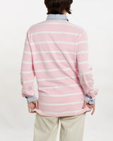 Vintage 90s Polo Ralph Lauren Long Sleeve Polo Shirt <br>M , The Real Deal , newtown, sydney, australia, thrift store, opshop, preloved, secondhand, sustainable, retro, antique, 70s, 80s, 90s, 2000s, 00s, fashion, clothing, streetwear, trendy, garment, style, boutique, store, shop, archive, sale, cheap, best, top