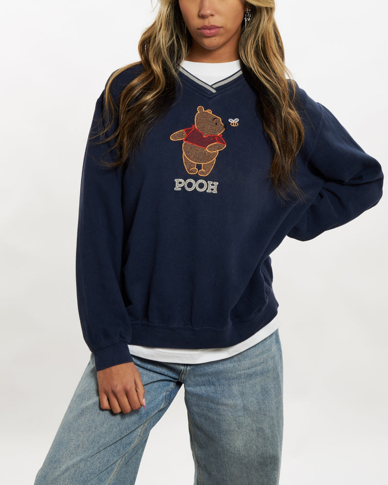 Vintage Disney Winnie The Pooh Sweatshirt <br>XS , The Real Deal , newtown, sydney, australia, thrift store, opshop, preloved, secondhand, sustainable, retro, antique, 70s, 80s, 90s, 2000s, 00s, fashion, clothing, streetwear, trendy, garment, style, boutique, store, shop, archive, sale, cheap, best, top
