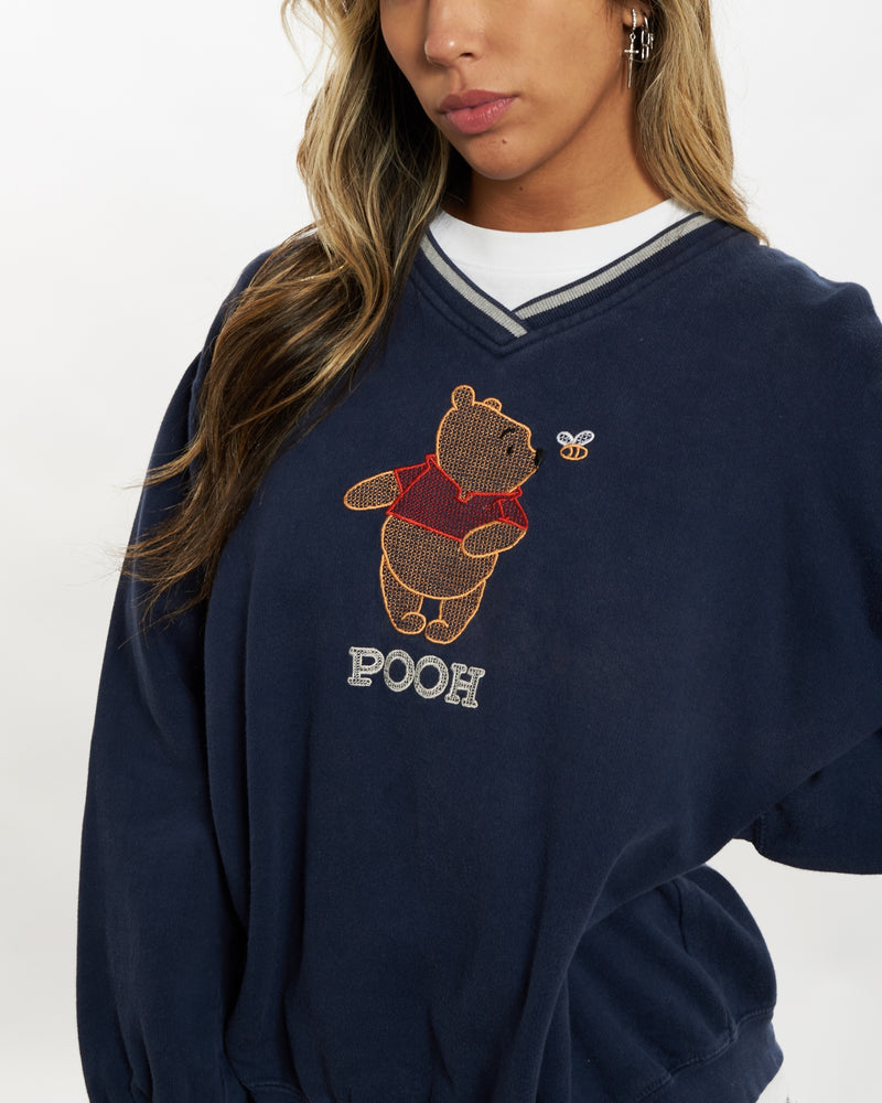 Vintage Disney Winnie The Pooh Sweatshirt <br>XS , The Real Deal , newtown, sydney, australia, thrift store, opshop, preloved, secondhand, sustainable, retro, antique, 70s, 80s, 90s, 2000s, 00s, fashion, clothing, streetwear, trendy, garment, style, boutique, store, shop, archive, sale, cheap, best, top