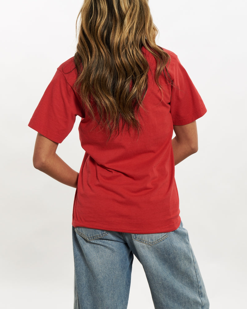 Vintage 80s Enjoy California 'Coca-Cola' Parody Tee <br>S , The Real Deal , newtown, sydney, australia, thrift store, opshop, preloved, secondhand, sustainable, retro, antique, 70s, 80s, 90s, 2000s, 00s, fashion, clothing, streetwear, trendy, garment, style, boutique, store, shop, archive, sale, cheap, best, top