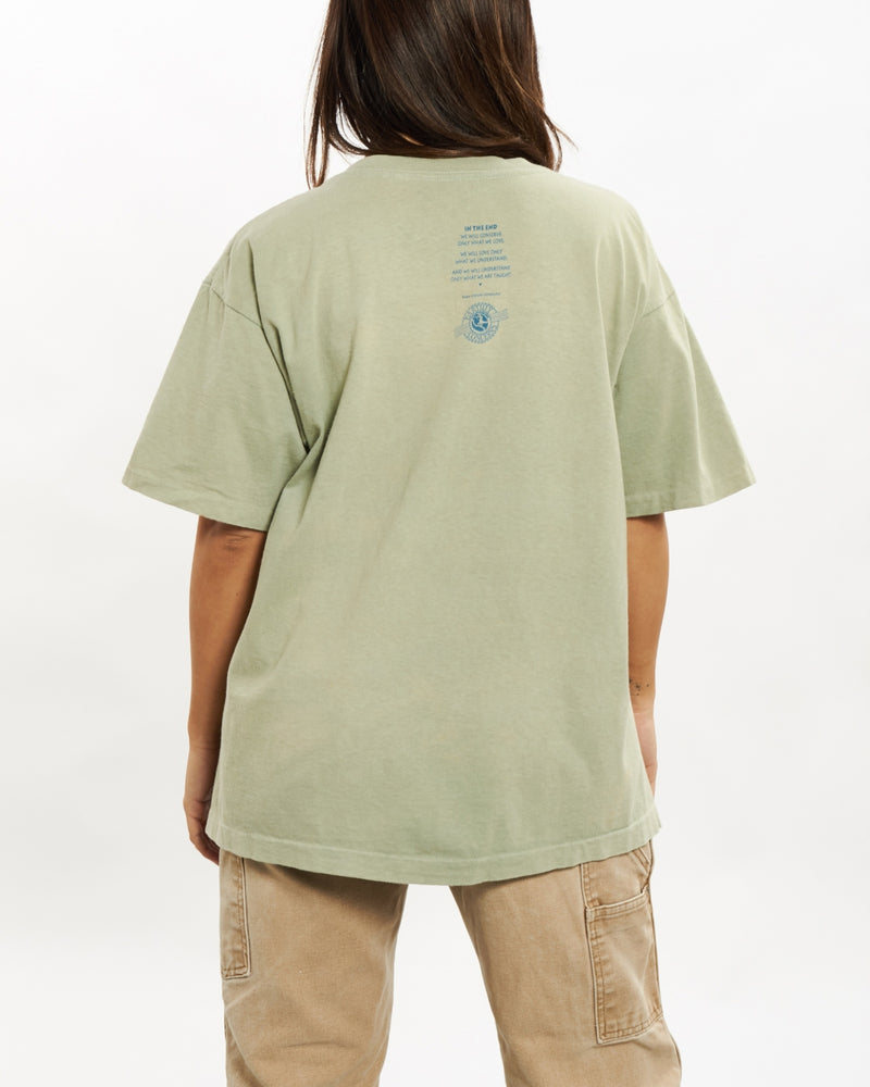 Vintage 90s Earth Wildlife Tee <br>S , The Real Deal , newtown, sydney, australia, thrift store, opshop, preloved, secondhand, sustainable, retro, antique, 70s, 80s, 90s, 2000s, 00s, fashion, clothing, streetwear, trendy, garment, style, boutique, store, shop, archive, sale, cheap, best, top