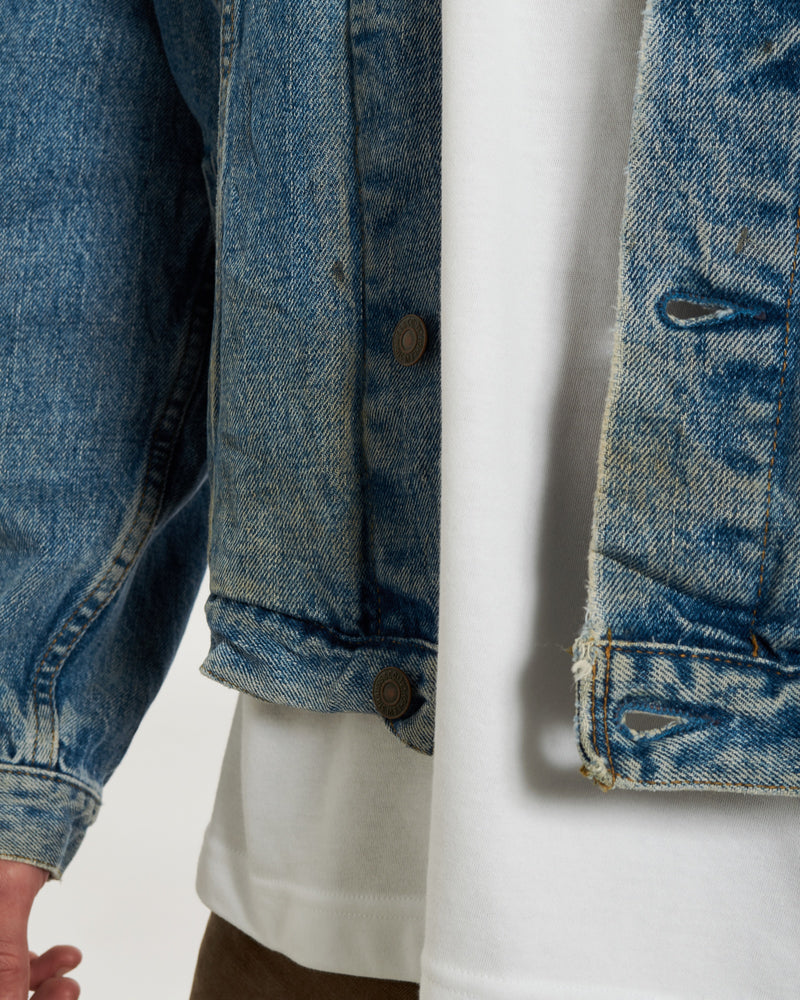 Vintage Levi's Denim Jacket <br>XL , The Real Deal , newtown, sydney, australia, thrift store, opshop, preloved, secondhand, sustainable, retro, antique, 70s, 80s, 90s, 2000s, 00s, fashion, clothing, streetwear, trendy, garment, style, boutique, store, shop, archive, sale, cheap, best, top