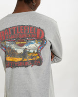 Vintage Harley Davidson Long Sleeve Tee <br>L , The Real Deal , newtown, sydney, australia, thrift store, opshop, preloved, secondhand, sustainable, retro, antique, 70s, 80s, 90s, 2000s, 00s, fashion, clothing, streetwear, trendy, garment, style, boutique, store, shop, archive, sale, cheap, best, top