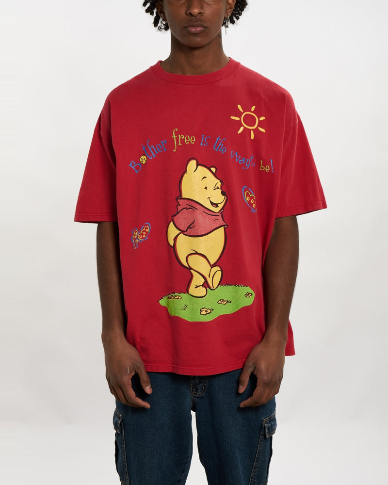 Vintage 90s Disney Winnie The Pooh Tee <br>L , The Real Deal , newtown, sydney, australia, thrift store, opshop, preloved, secondhand, sustainable, retro, antique, 70s, 80s, 90s, 2000s, 00s, fashion, clothing, streetwear, trendy, garment, style, boutique, store, shop, archive, sale, cheap, best, top