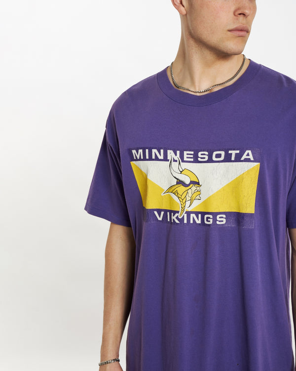 90s NFL Minnesota Vikings Tee <br>XL