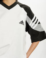 Vintage 90s Adidas Tee <br>S , The Real Deal , newtown, sydney, australia, thrift store, opshop, preloved, secondhand, sustainable, retro, antique, 70s, 80s, 90s, 2000s, 00s, fashion, clothing, streetwear, trendy, garment, style, boutique, store, shop, archive, sale, cheap, best, top