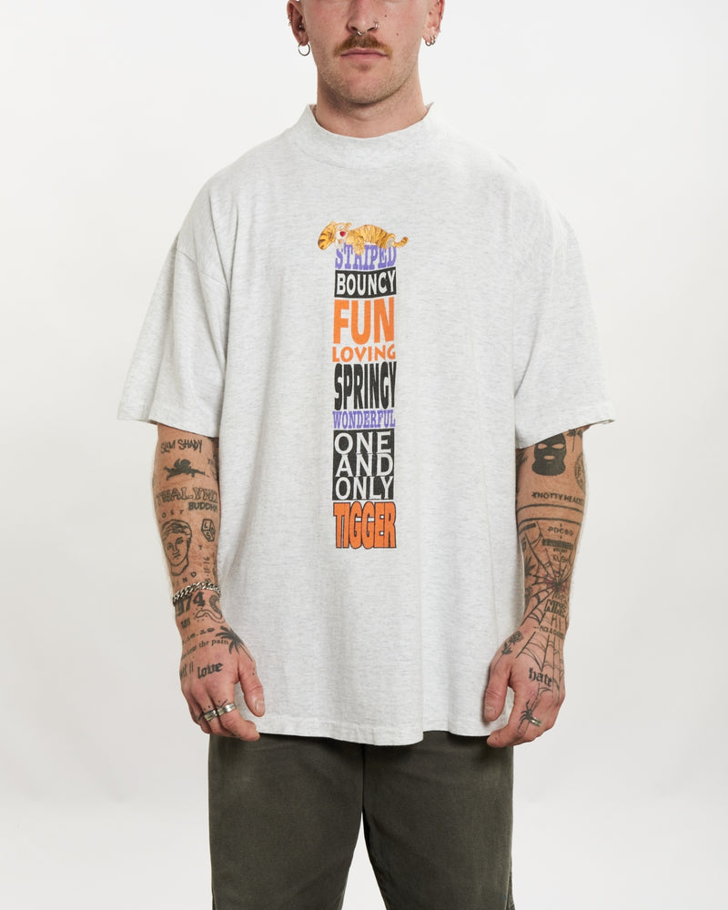 Vintage Disney Winnie The Pooh Tigger Tee <br>L , The Real Deal , newtown, sydney, australia, thrift store, opshop, preloved, secondhand, sustainable, retro, antique, 70s, 80s, 90s, 2000s, 00s, fashion, clothing, streetwear, trendy, garment, style, boutique, store, shop, archive, sale, cheap, best, top