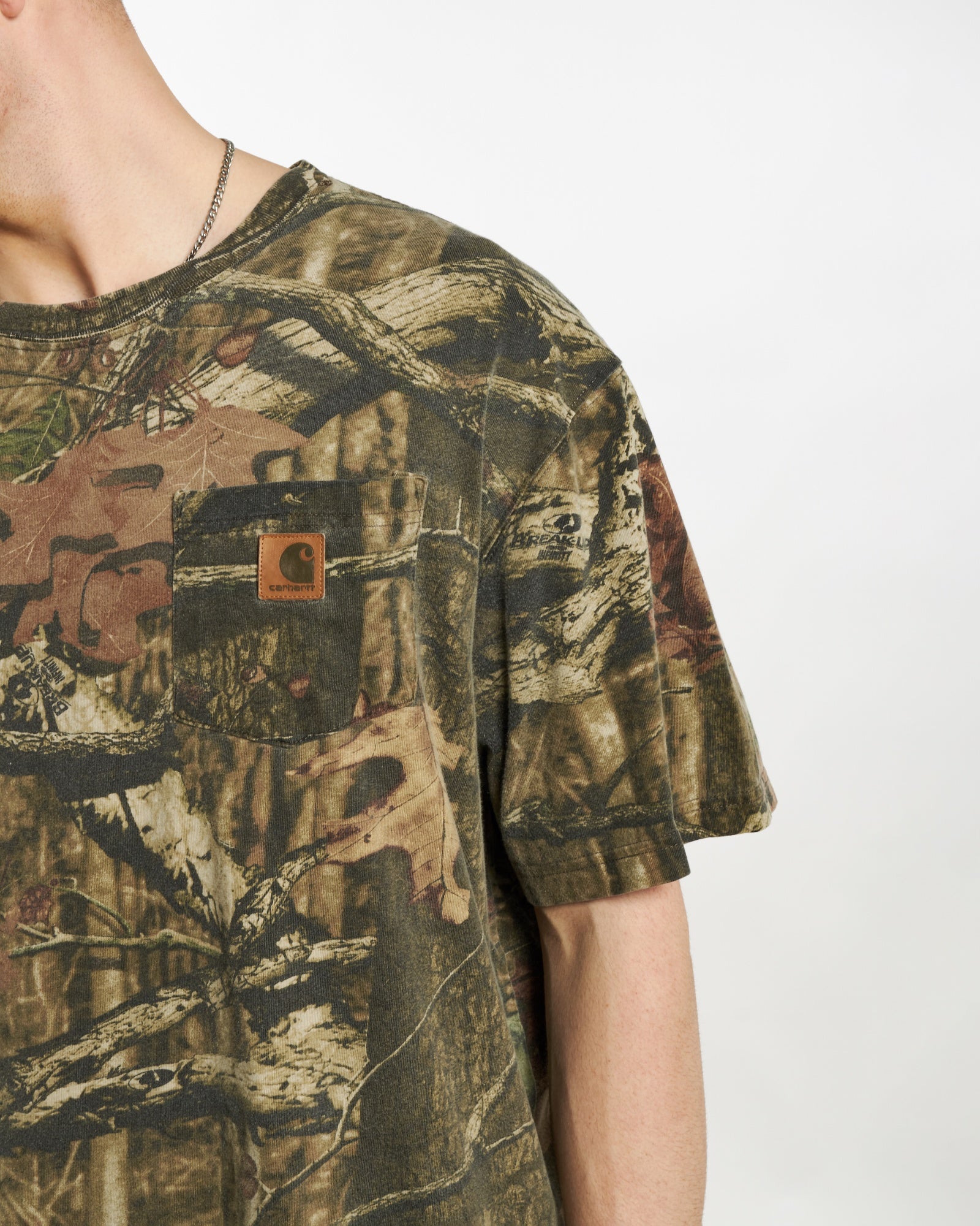 Vintage Carhartt Realtree Camo Pocket Tee XL