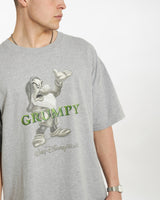 Vintage 90s Disney Grumpy Tee <br>XL , The Real Deal , newtown, sydney, australia, thrift store, opshop, preloved, secondhand, sustainable, retro, antique, 70s, 80s, 90s, 2000s, 00s, fashion, clothing, streetwear, trendy, garment, style, boutique, store, shop, archive, sale, cheap, best, top