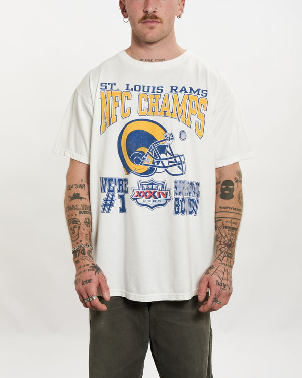 Vintage NFL St. Louis Rams Tee <br>L