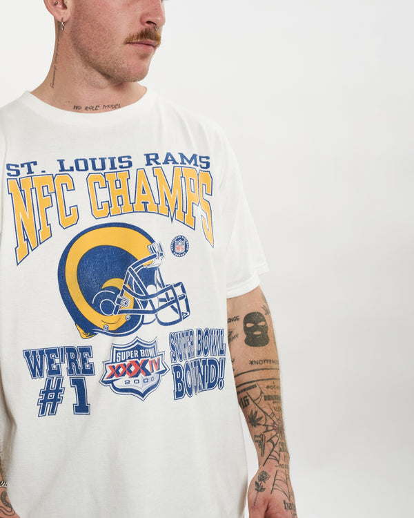 Vintage NFL St. Louis Rams Tee <br>L