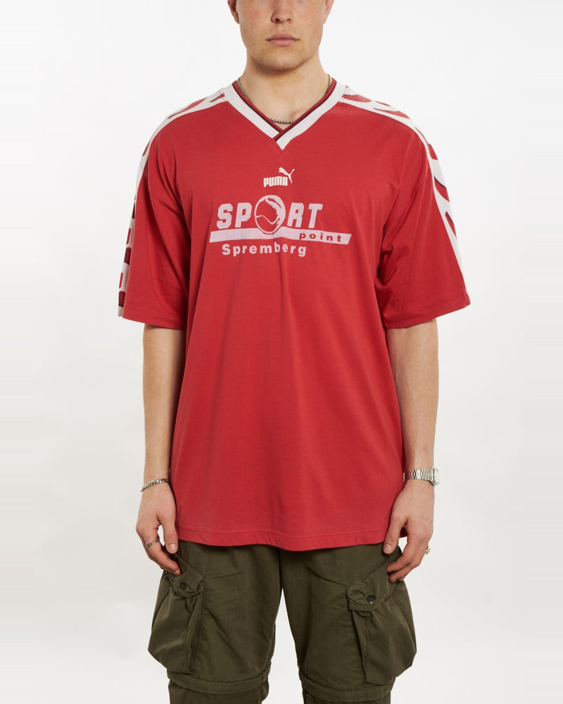 Vintage 90s Puma Sport Jersey <br>XL , The Real Deal , newtown, sydney, australia, thrift store, opshop, preloved, secondhand, sustainable, retro, antique, 70s, 80s, 90s, 2000s, 00s, fashion, clothing, streetwear, trendy, garment, style, boutique, store, shop, archive, sale, cheap, best, top