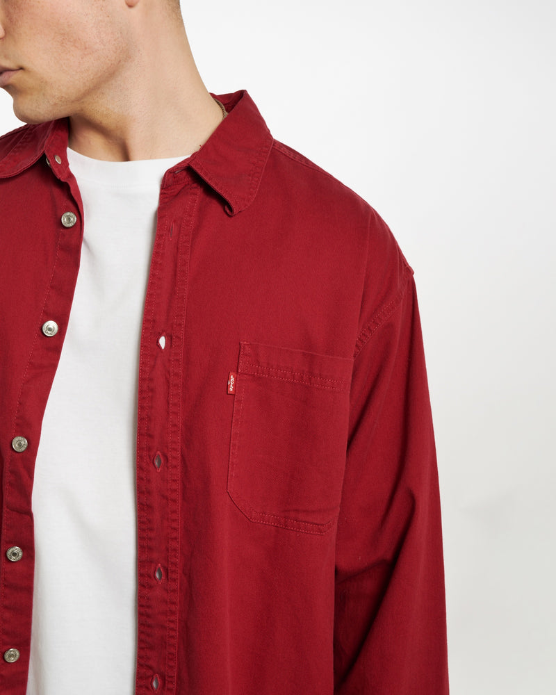 Vintage Levi's Button Up Shirt <br>XL , The Real Deal , newtown, sydney, australia, thrift store, opshop, preloved, secondhand, sustainable, retro, antique, 70s, 80s, 90s, 2000s, 00s, fashion, clothing, streetwear, trendy, garment, style, boutique, store, shop, archive, sale, cheap, best, top
