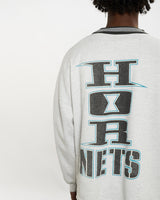 Vintage 90s NBA Charlotte Hornets Sweatshirt <br>L , The Real Deal , newtown, sydney, australia, thrift store, opshop, preloved, secondhand, sustainable, retro, antique, 70s, 80s, 90s, 2000s, 00s, fashion, clothing, streetwear, trendy, garment, style, boutique, store, shop, archive, sale, cheap, best, top