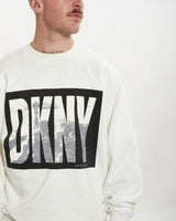 Vintage 90s DKNY Sweatshirt <br>L , The Real Deal , newtown, sydney, australia, thrift store, opshop, preloved, secondhand, sustainable, retro, antique, 70s, 80s, 90s, 2000s, 00s, fashion, clothing, streetwear, trendy, garment, style, boutique, store, shop, archive, sale, cheap, best, top