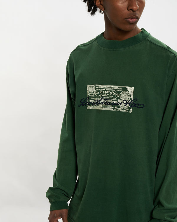 90s Levi's Long Sleeve Tee <br>L