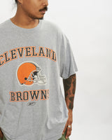 Vintage Reebok NFL Cleveland Browns Tee <br>L , The Real Deal , newtown, sydney, australia, thrift store, opshop, preloved, secondhand, sustainable, retro, antique, 70s, 80s, 90s, 2000s, 00s, fashion, clothing, streetwear, trendy, garment, style, boutique, store, shop, archive, sale, cheap, best, top