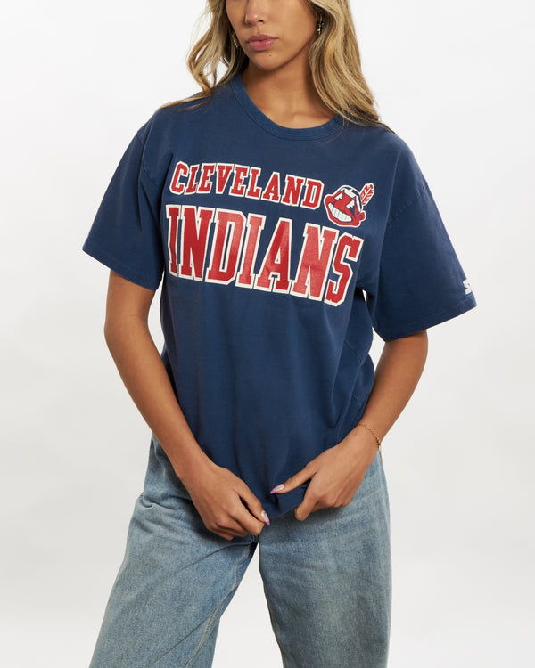 90s MLB Cleveland Indians Tee <br>XS