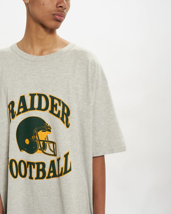 90s Raider Football Tee  <br>L