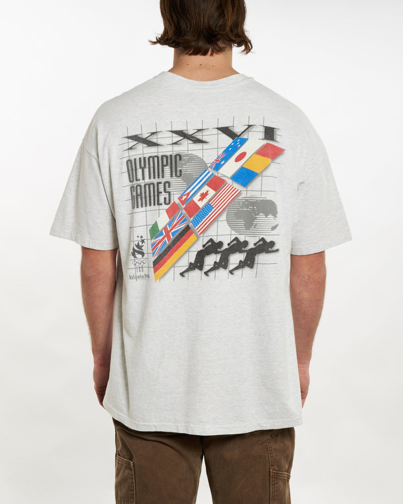 Vintage 1996 Atlanta Olympics Tee <br>XL , The Real Deal , newtown, sydney, australia, thrift store, opshop, preloved, secondhand, sustainable, retro, antique, 70s, 80s, 90s, 2000s, 00s, fashion, clothing, streetwear, trendy, garment, style, boutique, store, shop, archive, sale, cheap, best, top