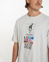 Vintage 1996 Atlanta Olympics Tee <br>XL , The Real Deal , newtown, sydney, australia, thrift store, opshop, preloved, secondhand, sustainable, retro, antique, 70s, 80s, 90s, 2000s, 00s, fashion, clothing, streetwear, trendy, garment, style, boutique, store, shop, archive, sale, cheap, best, top