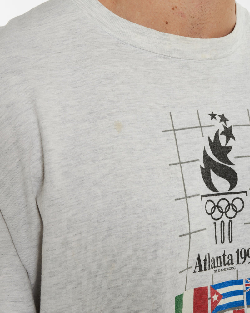 Vintage 1996 Atlanta Olympics Tee <br>XL , The Real Deal , newtown, sydney, australia, thrift store, opshop, preloved, secondhand, sustainable, retro, antique, 70s, 80s, 90s, 2000s, 00s, fashion, clothing, streetwear, trendy, garment, style, boutique, store, shop, archive, sale, cheap, best, top