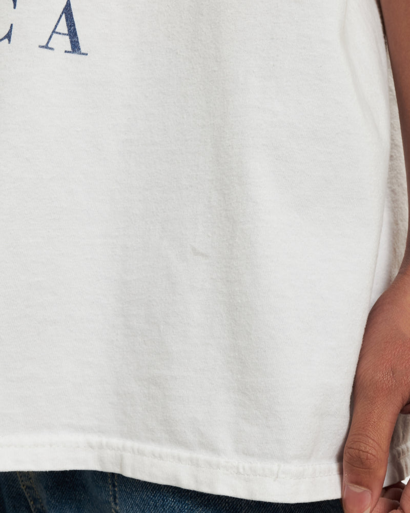 Vintage 1996 Atlanta Olympics Tee <br>L , The Real Deal , newtown, sydney, australia, thrift store, opshop, preloved, secondhand, sustainable, retro, antique, 70s, 80s, 90s, 2000s, 00s, fashion, clothing, streetwear, trendy, garment, style, boutique, store, shop, archive, sale, cheap, best, top