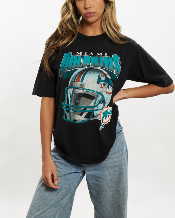 90s NFL Miami Dolphins Tee <br>XS