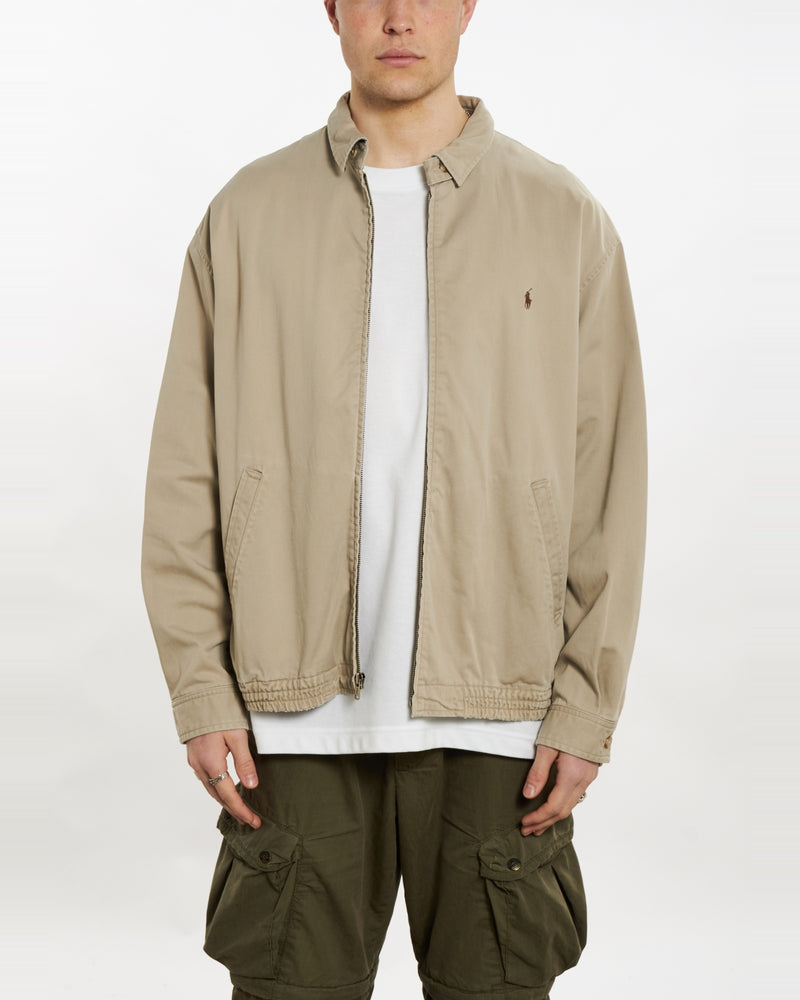 Vintage 90s Polo Ralph Lauren Harrington Jacket <br>XL , The Real Deal , newtown, sydney, australia, thrift store, opshop, preloved, secondhand, sustainable, retro, antique, 70s, 80s, 90s, 2000s, 00s, fashion, clothing, streetwear, trendy, garment, style, boutique, store, shop, archive, sale, cheap, best, top