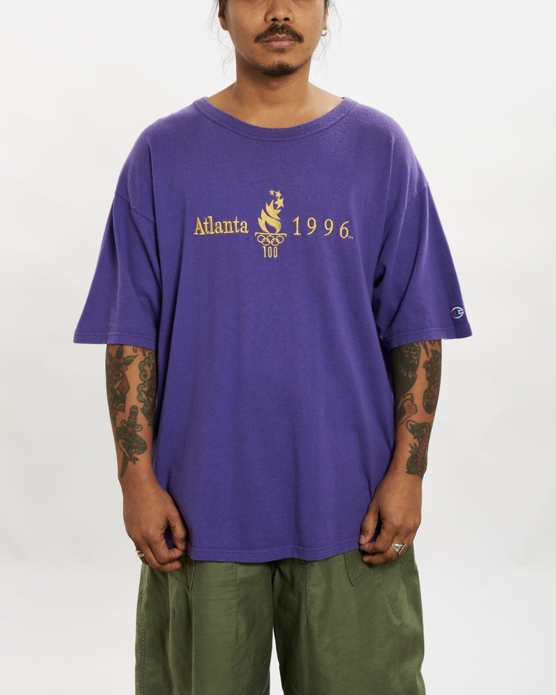 Vintage 1996 Atlanta Olympics Tee <br>L , The Real Deal , newtown, sydney, australia, thrift store, opshop, preloved, secondhand, sustainable, retro, antique, 70s, 80s, 90s, 2000s, 00s, fashion, clothing, streetwear, trendy, garment, style, boutique, store, shop, archive, sale, cheap, best, top