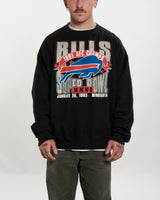 Vintage 1992 NFL Buffalo Bills Sweatshirt <br>L , The Real Deal , newtown, sydney, australia, thrift store, opshop, preloved, secondhand, sustainable, retro, antique, 70s, 80s, 90s, 2000s, 00s, fashion, clothing, streetwear, trendy, garment, style, boutique, store, shop, archive, sale, cheap, best, top