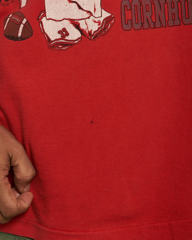 1992 NCAA University of Nebraska Huskers Tee <br>L