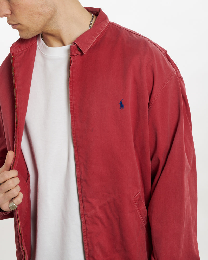 Vintage 90s Polo Ralph Lauren Harrington Jacket <br>XL , The Real Deal , newtown, sydney, australia, thrift store, opshop, preloved, secondhand, sustainable, retro, antique, 70s, 80s, 90s, 2000s, 00s, fashion, clothing, streetwear, trendy, garment, style, boutique, store, shop, archive, sale, cheap, best, top