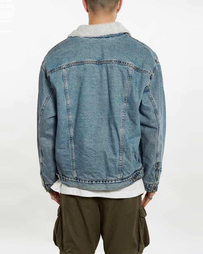 90s Levi's Sherpa Lined Denim Jacket  <br>XL