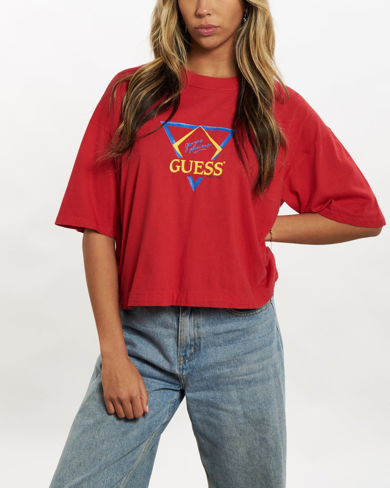 Vintage 1990 Guess USA Tee <br>xs , The Real Deal , newtown, sydney, australia, thrift store, opshop, preloved, secondhand, sustainable, retro, antique, 70s, 80s, 90s, 2000s, 00s, fashion, clothing, streetwear, trendy, garment, style, boutique, store, shop, archive, sale, cheap, best, top