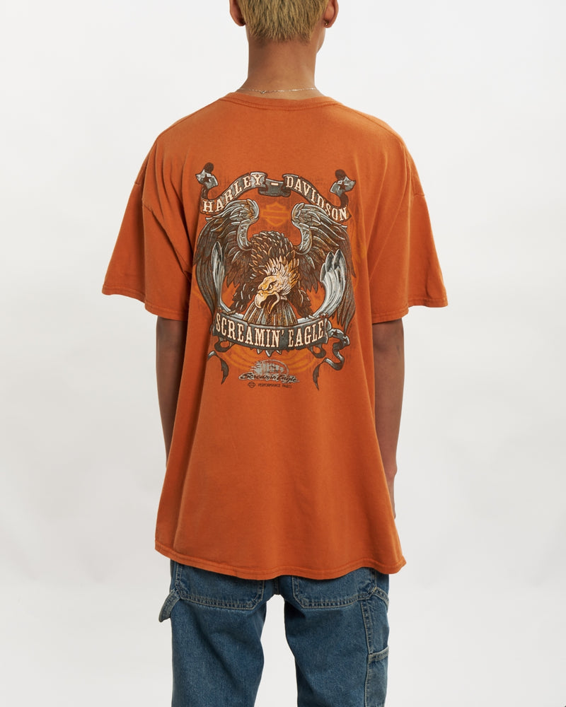 Vintage Harley Davidson Tee <br>L , The Real Deal , newtown, sydney, australia, thrift store, opshop, preloved, secondhand, sustainable, retro, antique, 70s, 80s, 90s, 2000s, 00s, fashion, clothing, streetwear, trendy, garment, style, boutique, store, shop, archive, sale, cheap, best, top