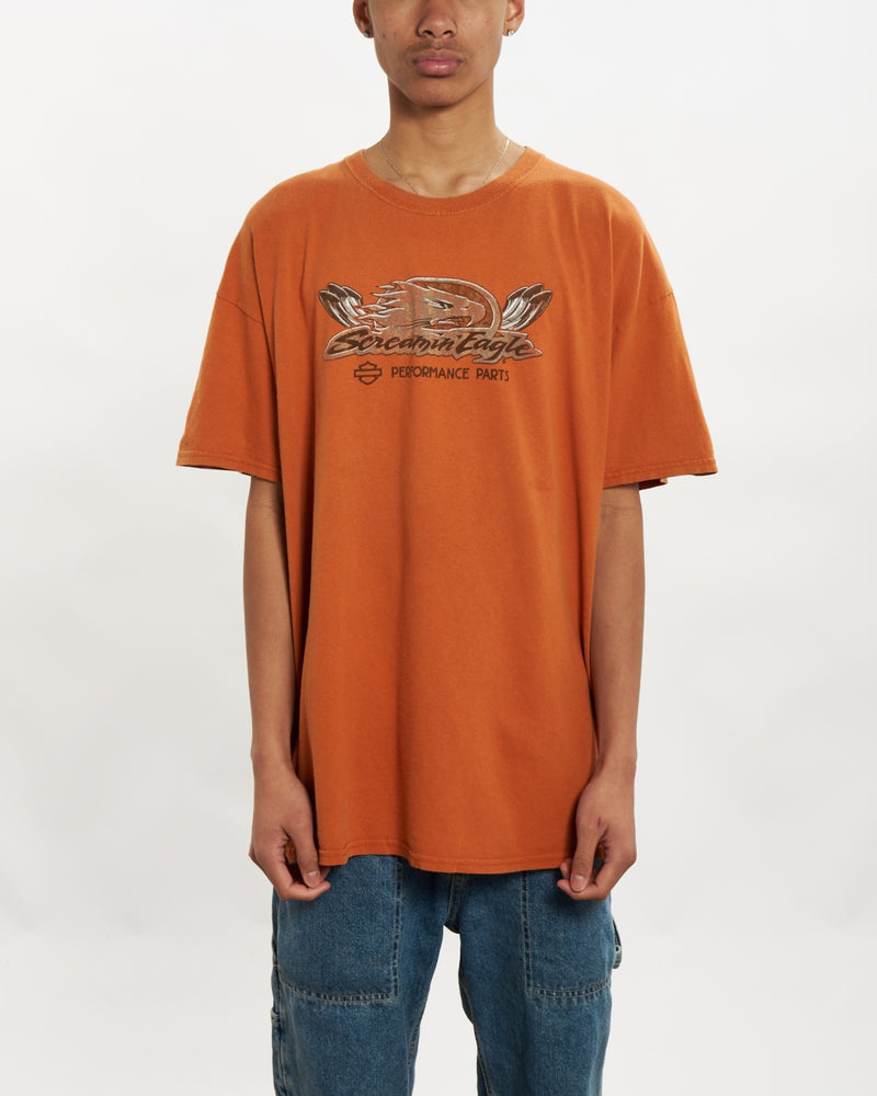 Vintage Harley Davidson Tee <br>L , The Real Deal , newtown, sydney, australia, thrift store, opshop, preloved, secondhand, sustainable, retro, antique, 70s, 80s, 90s, 2000s, 00s, fashion, clothing, streetwear, trendy, garment, style, boutique, store, shop, archive, sale, cheap, best, top