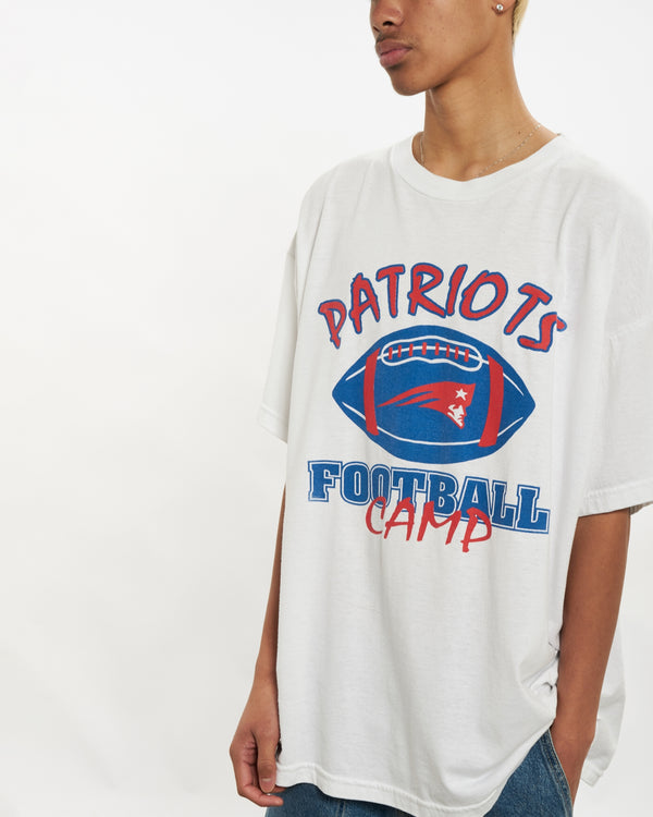 90s NFL New England Patriots Tee <br>L