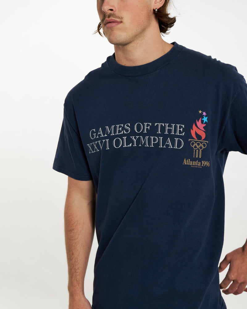 Vintage 1996 Atlanta Olympics Tee <br>XL , The Real Deal , newtown, sydney, australia, thrift store, opshop, preloved, secondhand, sustainable, retro, antique, 70s, 80s, 90s, 2000s, 00s, fashion, clothing, streetwear, trendy, garment, style, boutique, store, shop, archive, sale, cheap, best, top