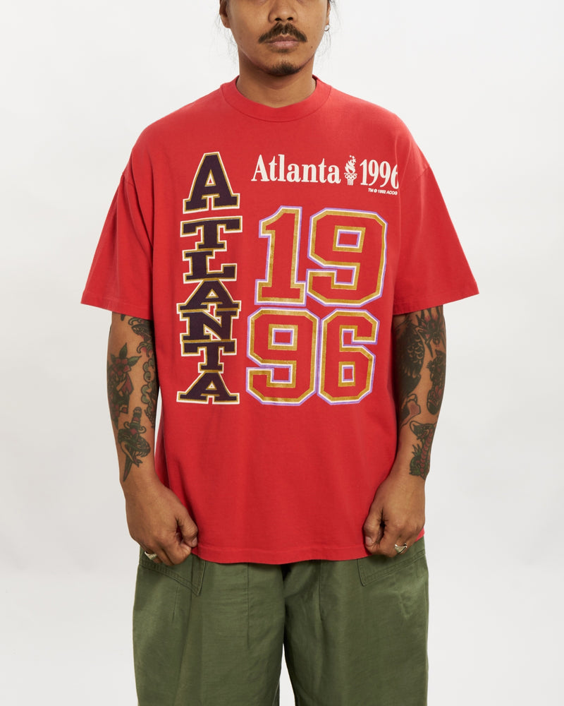 Vintage 1996 Atlanta Olympics Tee <br>L , The Real Deal , newtown, sydney, australia, thrift store, opshop, preloved, secondhand, sustainable, retro, antique, 70s, 80s, 90s, 2000s, 00s, fashion, clothing, streetwear, trendy, garment, style, boutique, store, shop, archive, sale, cheap, best, top