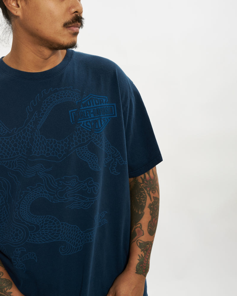 Vintage Harley Davidson Tee <br>L , The Real Deal , newtown, sydney, australia, thrift store, opshop, preloved, secondhand, sustainable, retro, antique, 70s, 80s, 90s, 2000s, 00s, fashion, clothing, streetwear, trendy, garment, style, boutique, store, shop, archive, sale, cheap, best, top