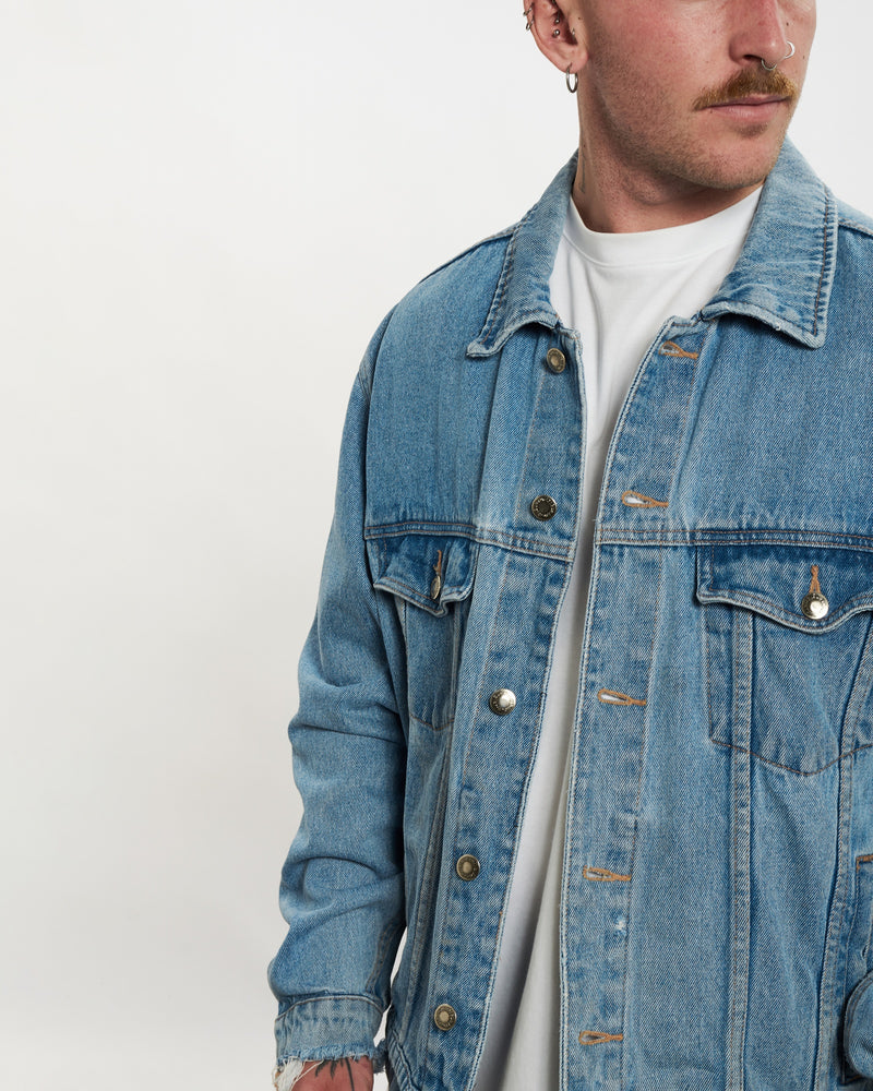 Vintage Wrangler Denim Jacket <br>L , The Real Deal , newtown, sydney, australia, thrift store, opshop, preloved, secondhand, sustainable, retro, antique, 70s, 80s, 90s, 2000s, 00s, fashion, clothing, streetwear, trendy, garment, style, boutique, store, shop, archive, sale, cheap, best, top
