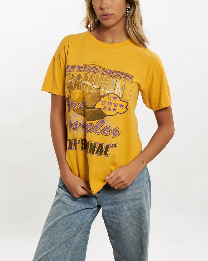 Vintage NBA Los Angeles Lakers Tee <br>XS , The Real Deal , newtown, sydney, australia, thrift store, opshop, preloved, secondhand, sustainable, retro, antique, 70s, 80s, 90s, 2000s, 00s, fashion, clothing, streetwear, trendy, garment, style, boutique, store, shop, archive, sale, cheap, best, top