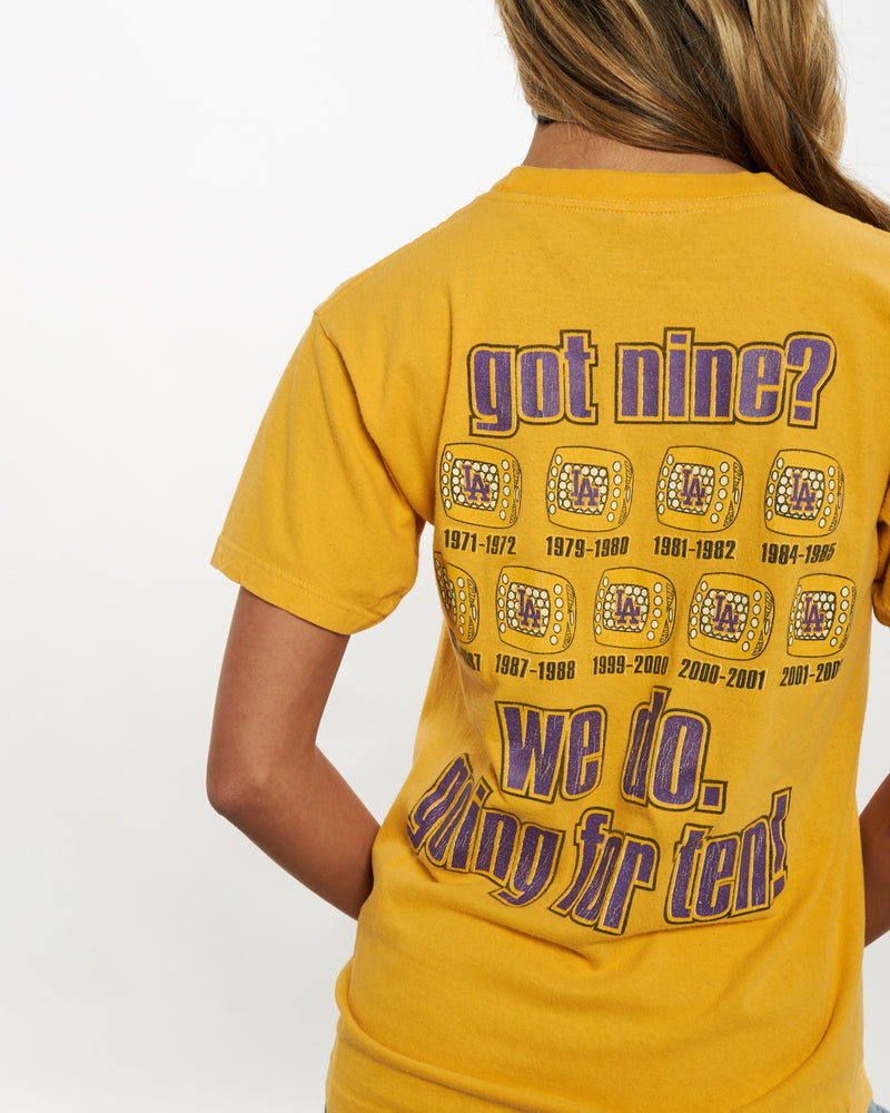 Vintage NBA Los Angeles Lakers Tee <br>XS , The Real Deal , newtown, sydney, australia, thrift store, opshop, preloved, secondhand, sustainable, retro, antique, 70s, 80s, 90s, 2000s, 00s, fashion, clothing, streetwear, trendy, garment, style, boutique, store, shop, archive, sale, cheap, best, top